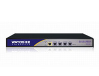 WayosIBR-680四WAN網吧智能路由器.IBR-680是維盟科技針對中小型網吧而設計的突出管理功能的四WAN智能路由器。采用高性能網絡處理器,支持50,000個聯機數，標準帶機150臺以內。該設備具有64M高速內存，長時間高負載運作穩定可靠。支持4個廣域網絡WAN端口、1個局域網LAN端口，采用WayOS動態智能帶寬管理功能，只需設置好您實際帶寬，就可以輕松解決BT、迅雷、 電驢、QQ直播