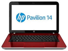 惠普Pavilion 14-e023TX（E4X11PA）酷睿i5 3230M/4GB/1TB/2GB HD8670M/Linux/水晶红