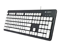 罗技k310水洗键盘有线水洗键盘USB有线键盘 可水洗