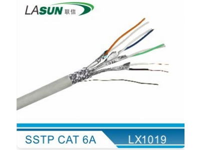 联信 LX1019    超六类屏蔽网络线 SSTP CAT 6A