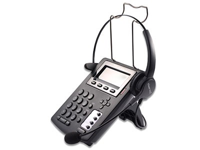 北恩 S320P 专门为IP环境下的呼叫中心而开发的电话耳机，非常适合于话务员的高频率使用，音效完美。