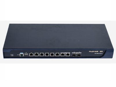RG-NBR2100G-E  推薦
200M帶寬
600用戶 支持AP管理
行為管理
微信連Wi-Fi 自帶VPN
200條