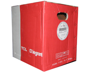 TCL-羅格朗 PC201004 咖啡色 六類4對非屏蔽雙絞線
