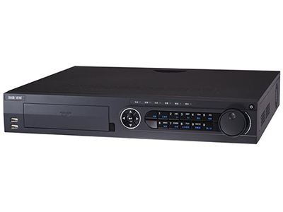 海康威視DS-7916N-K4    ”支持80M/160M/256M網絡接入帶寬   最大支持6MP攝像機接入  支持H.265高效視頻編碼碼流，支持H.265、H.264、MPEG4 IP設備混合接入；
支持HDMI與VGA同源輸出，支持HDMI接口4K超高清顯示輸出，支持VGA接口高清1080p顯示輸出；支持最大8/16/16路同步回放和多路同步倒放；
支持4SATA，每個硬盤支持最大6T，開啟超長模式，使用超5類網線最長傳輸250米，超六類網線可達300米DS-7900N-K4/xP系列支持8/16/16路POE網口”	