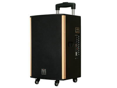 米兰 ML-915 移动音响 最大功率 :600W（4Ω）话筒=10MV/300MV AUX=500/2V 蓝牙，带遥控，带显示，带录音。典