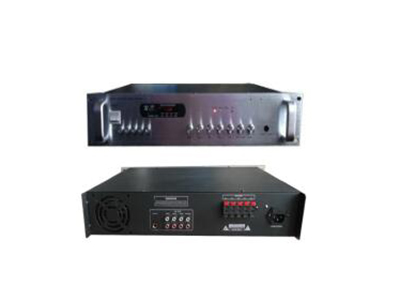 定压功放  USB-500 额定功率500W  输出形式70V，120V，4-16Ω功能特性 2U经济型/平板型。5路分区/不分区。外