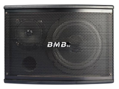 BMB DJ-350 专业音响 黑色进口手工PVC箱体，100磁双磁25芯8寸低音十高音x2.阻抗:8Ω.尺寸：450×270×260mm。
