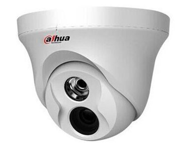  大華 DH-IPC-HDW4436C-A  H.265壓縮 400萬像素紅外半球攝像機，50米紅外，鏡頭2.8mm-16mm可選，無POE供電,內置MIC