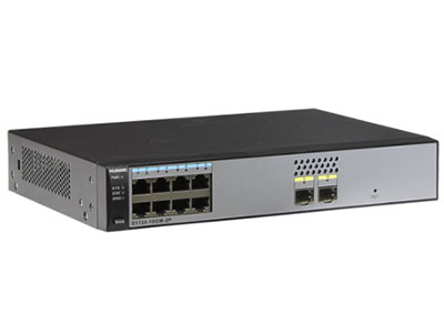 华为S1720-10GW-2P 非网管交换机 (8个10/100/1000Base-T以太网端口,2个千兆SFP,交流供电)
