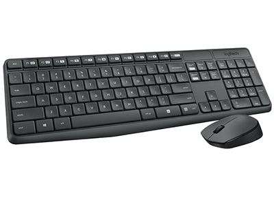 罗技 MK235办公家用省电游戏无线键盘鼠标套装
