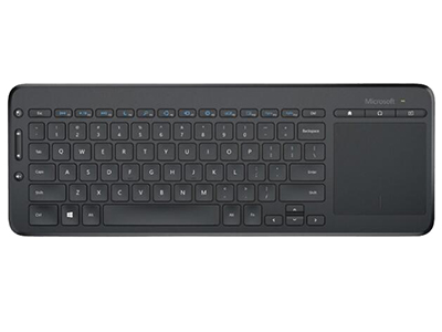 微软无线多媒体键盘 All-in-One Media 多点触控板 无线触控键盘