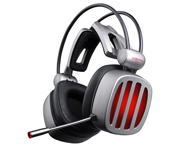 西伯利亚(XIBERIA)S21 电竞游戏7.1声道重低音线控带麦发光头戴式耳机