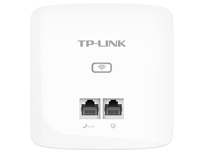 普聯（TP-LINK）TL-AP300I-POE薄款 300M無線面板式AP