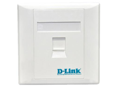 D-link DCT系列面板   終端面板 單口/雙口/四口，平形/弧形，墻上型/地上型
