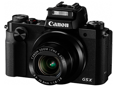 佳能 PowerShot G5X 数码相机 (2020万有效像素 DIGIC6处理器 24-100mm变焦)