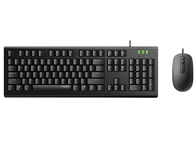 雷柏 X120Pro 有线防水键盘鼠标套装