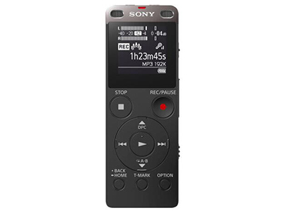 索尼 录音笔ICD-UX565F 智能降噪支持音频线转录 专业线性录音模式