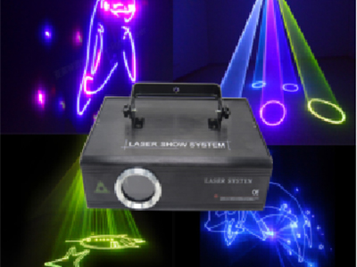 藝博 500毫瓦海豚動畫激光 LR-JGW005100mW綠激光，200mw紅光，200MW藍光。
控制模式：聲控，自動，DMX512