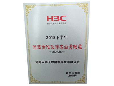 H3C優選合作伙伴杰出貢獻獎