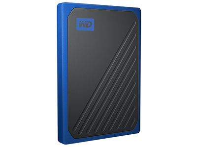 西部数据(WD)500GB 1T My Passport Go钴蓝色USB3.0移动硬盘
