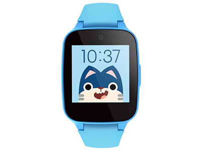 搜狗糖猫 儿童电话手表M1美拍版 儿童智能电话手表GPS定位生活防水拍照触照 蓝色
