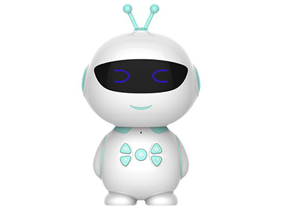 乐贝熊X6 人工智能陪伴机器人高科技语音对话早教学习 蓝