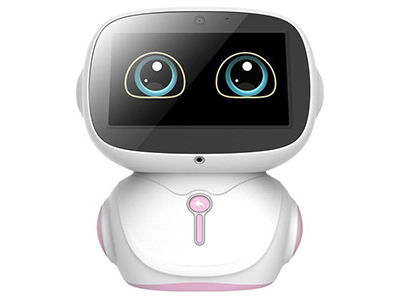 乐贝熊X7 机器人 7英寸屏 移动卡拉OK电视直播儿童玩具智能聊天学习机 粉