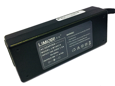 力鸣  适用惠普笔记本电源适配器 19V4.74A4.8*1.7子弹头电源适配器