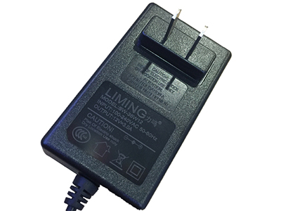力鸣 12V3A电源适配器 36W插墙式电源 POS机电源适配器