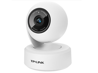 TP-LINK TL-IPC43AN-4霜白 300万高清云台红外夜视双向语音监控无线网络摄像头