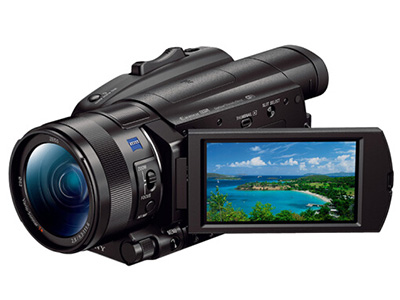 索尼  AX700 4K高清数码摄像机 功能：夜摄，触摸屏，WIFI，不间断录制，取景器存储介质：闪存式类型：轻巧便携，高端专业，直播摄像机，高速摄像机机身容量：其他像素：601万以上清晰度：4K变焦：15倍以下