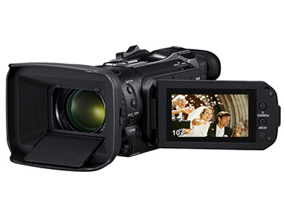 佳能 HFG60 数码摄像机 存储介质：闪存式类型：高端专业机身容量：其他清晰度：4K功能：触摸屏，WIFI像素：其它　
