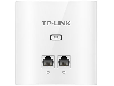 TP-LINK 450M无线86型面板式AP 企业级酒店别墅wifi接入 千兆端口 POE供电 AC管理 TL-AP456GI-PoE 薄款(方)