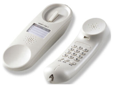 步步高  HCD-126  迷你型   一体式电话机，可以悬挂，防水设计，黑/白/蓝，三款颜色