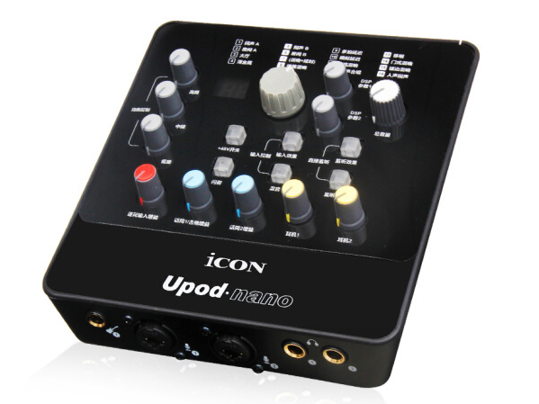 icon 艾肯 upod nano 外置声卡 手机电脑通用