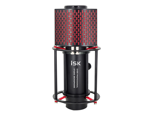 iSK S600 电容麦克风 专业录音主播喊麦直播设备