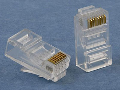 天津立孚  6类非屏蔽RJ45水晶头