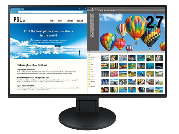 艺卓 (EIZO) EV2785 27英寸4K全高清IPS宽屏16:9专业作图办公窄边框液晶显示器
