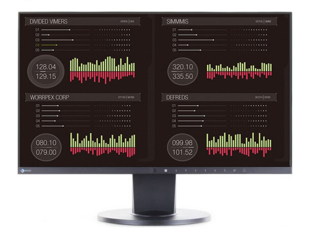 艺卓 (EIZO) EV2455 24.1英寸IPS面板16:10宽屏窄边框液晶显示器
