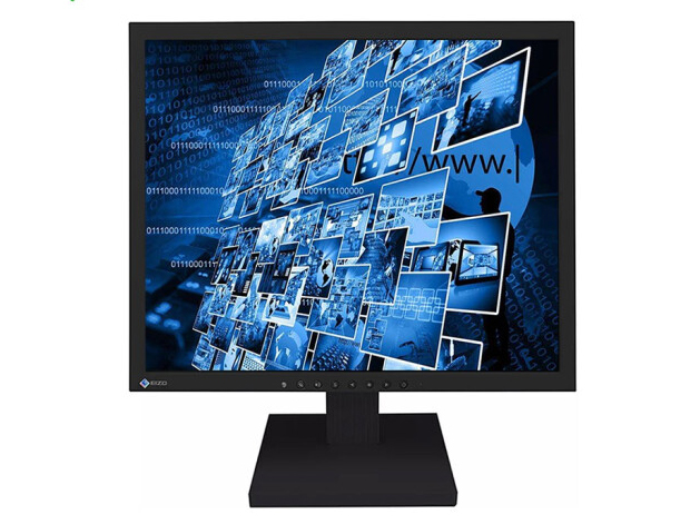 艺卓 (EIZO) S1703-A 17英寸TN面板5:4方屏LED背光商用液晶显示器 黑色