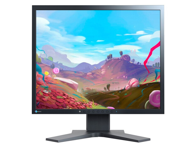 艺卓 (EIZO) S1934 19英寸IPS面板5:4办公商用方屏液晶显示器 黑色