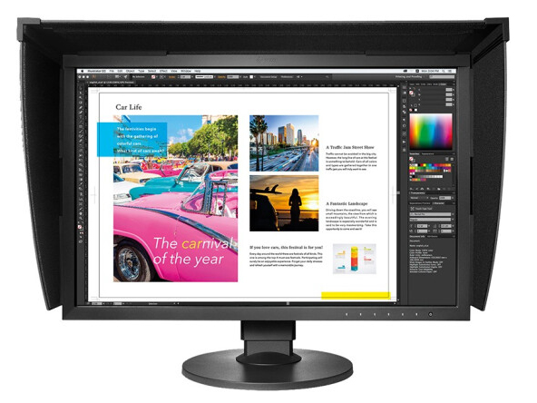 艺卓 (EIZO) CG2420 24.1英寸IPS面板16:10宽屏专业制图液晶显示器
