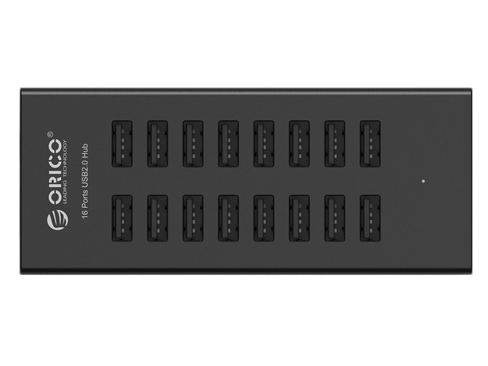 奥睿科 H1613-U2 工业级16口USB2.0集线器，30w外接电源