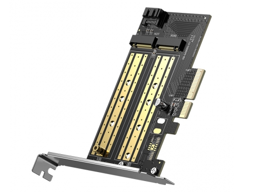 绿联 CM302 M.2转接卡固态硬盘盒，pci-e转nvme/ngff