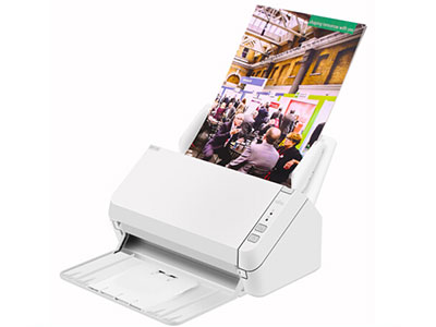 富士通SP-1125 扫描仪A4高速高清彩色双面自动馈纸专业文件管理
