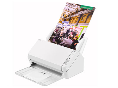 富士通SP-1130扫描仪 A4高速高清彩色双面自动馈纸 
