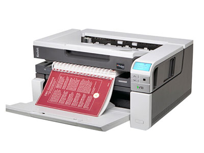 柯达i3450 平板及馈纸式扫描仪A3高清高速自动双面进纸90张/180面