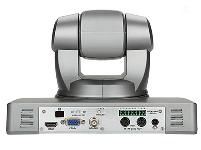 VP-HD20F 20倍光学变焦”1.20倍光学变倍、自动聚焦进口高清一体化机芯, 2.支持SONY VISCA、PELCO P/D 协议， 3.1/3英寸，210万有效像素，最高支持500W 4.预置位 支持256 5.支持1080P50/60 1080P25/30 1080i50/60  720P60/50 6.控制协议 VISCA，PELCO -D，PELC O-P（RS-232，RS485） 7.支持DVI、HD-SDI、YPbPr 三路高清接口可同时输出。 8.水平视角 近端55.5度～远端3.0度 9.焦距 F=4.7-94.0mm  10.支持摄像机吊装，正装，三脚架安装”