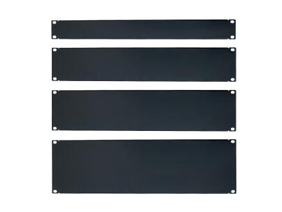 加厚標準19英寸機柜黑色2U背板盲板 服務器機箱擋板