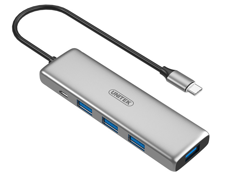 UNITEK优越者 H104C 铝合金4口USB3.0分线器